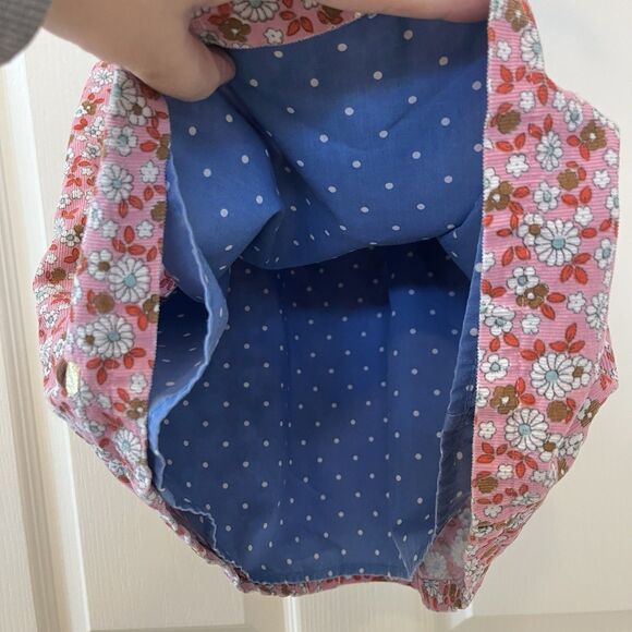 Baby Boden Pink Deer Vintage Daisy Applique Corduroy Pinnie Dress 18-24 Months - Picture 11 of 16